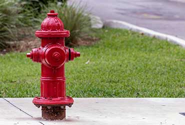 fire hydrant installation