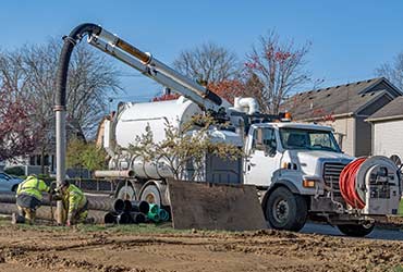 hydro excavating